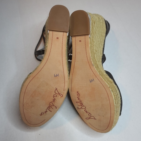 Sam Edelman Turner espadrille wedge open toe NWOT - Picture 9 of 12